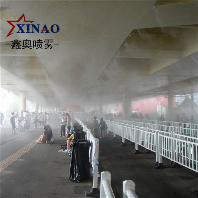 公交站台喷雾降温系统